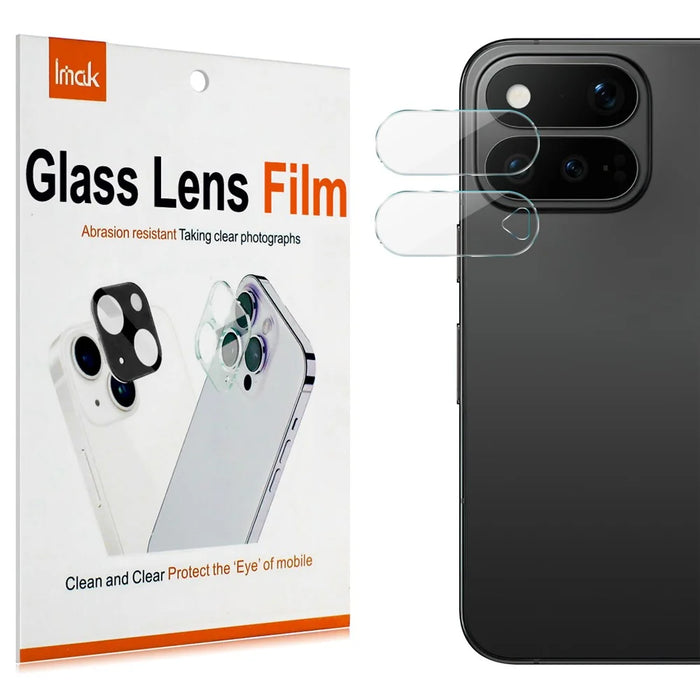 IMAK For Google Pixel 11 Pro Fold Camera Lens Protector Slim Tempered Glass Full Coverage Lens Film - Transparent - 1