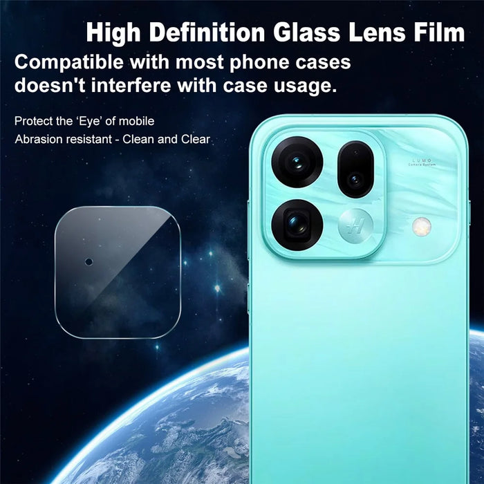 IMAK For Oppo Find X9s Pro 5G Camera Lens Protector Slim Tempered Glass Full Coverage Lens Film - Transparent - 3