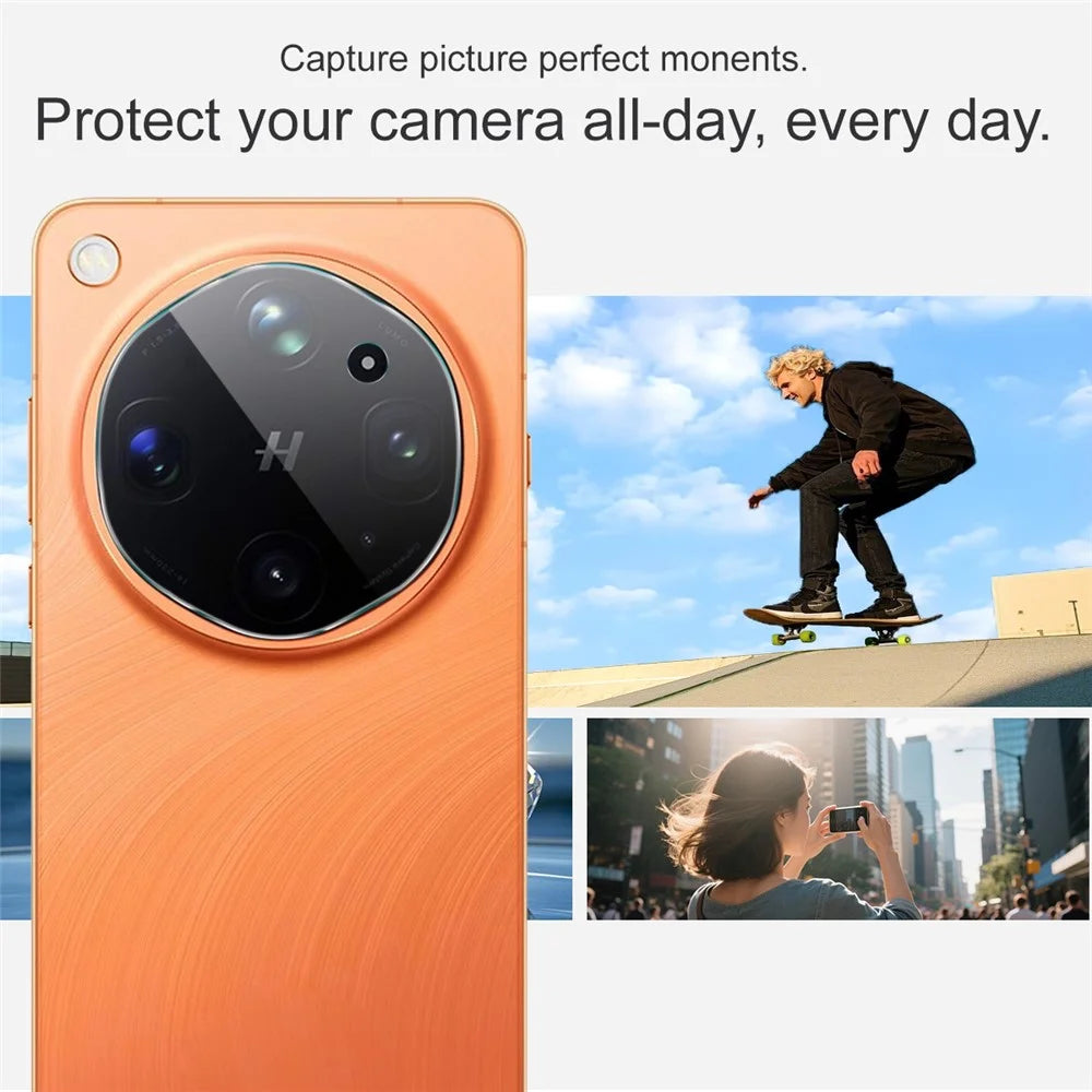 IMAK For Oppo Find X9 Ultra 5G Camera Lens Protector Slim Tempered Glass Full Coverage Lens Film - Transparent - 6
