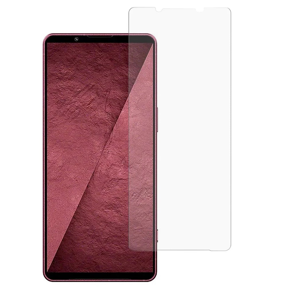 For Sony Xperia 1 VIII Full Screen Protector High Aluminum-Silicon Glass Film HD Clarity 0.25 Arc Edge - Transparent - 1