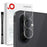 NORTHJO For Samsung Galaxy A27 5G Camera Lens Protector Tempered Glass HD Clear 3D Full Coverage - Transparent - 1