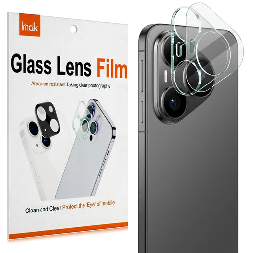 IMAK For Huawei Pura 90s Pro 5G / Pura 90 Pro Tempered Glass Full Cover Camera Lens Protector + Acrylic Lens Cap - Transparent - 1