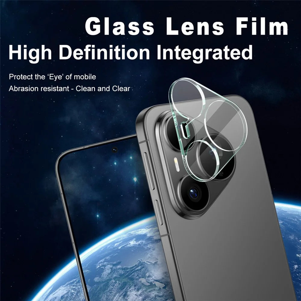 IMAK For Huawei Pura 90s Pro 5G / Pura 90 Pro Tempered Glass Full Cover Camera Lens Protector + Acrylic Lens Cap - Transparent - 3