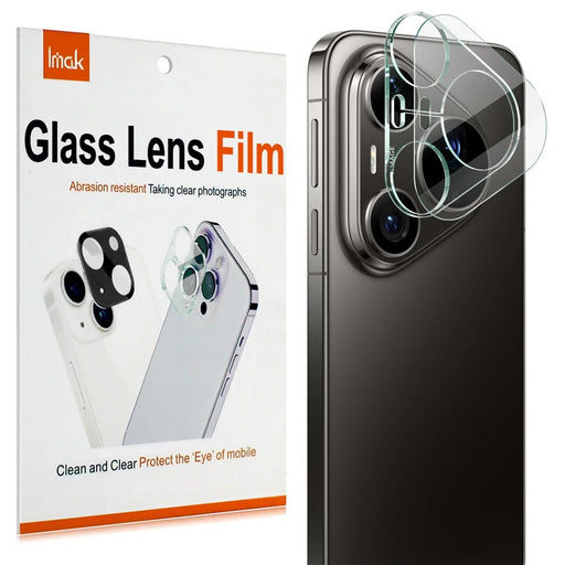 IMAK For Huawei Pura 90s Pro Max 5G / Pura 90 Pro Max Tempered Glass Full Cover Camera Lens Protector + Acrylic Lens Cap - Transparent - 1