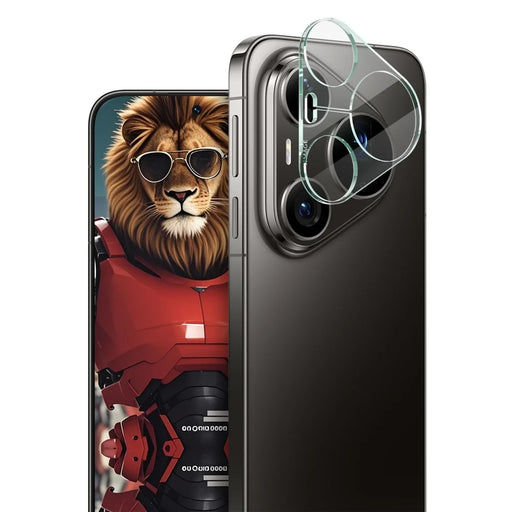 IMAK For Huawei Pura 90s Pro Max 5G / Pura 90 Pro Max Tempered Glass Full Cover Camera Lens Protector + Acrylic Lens Cap - Transparent - 2