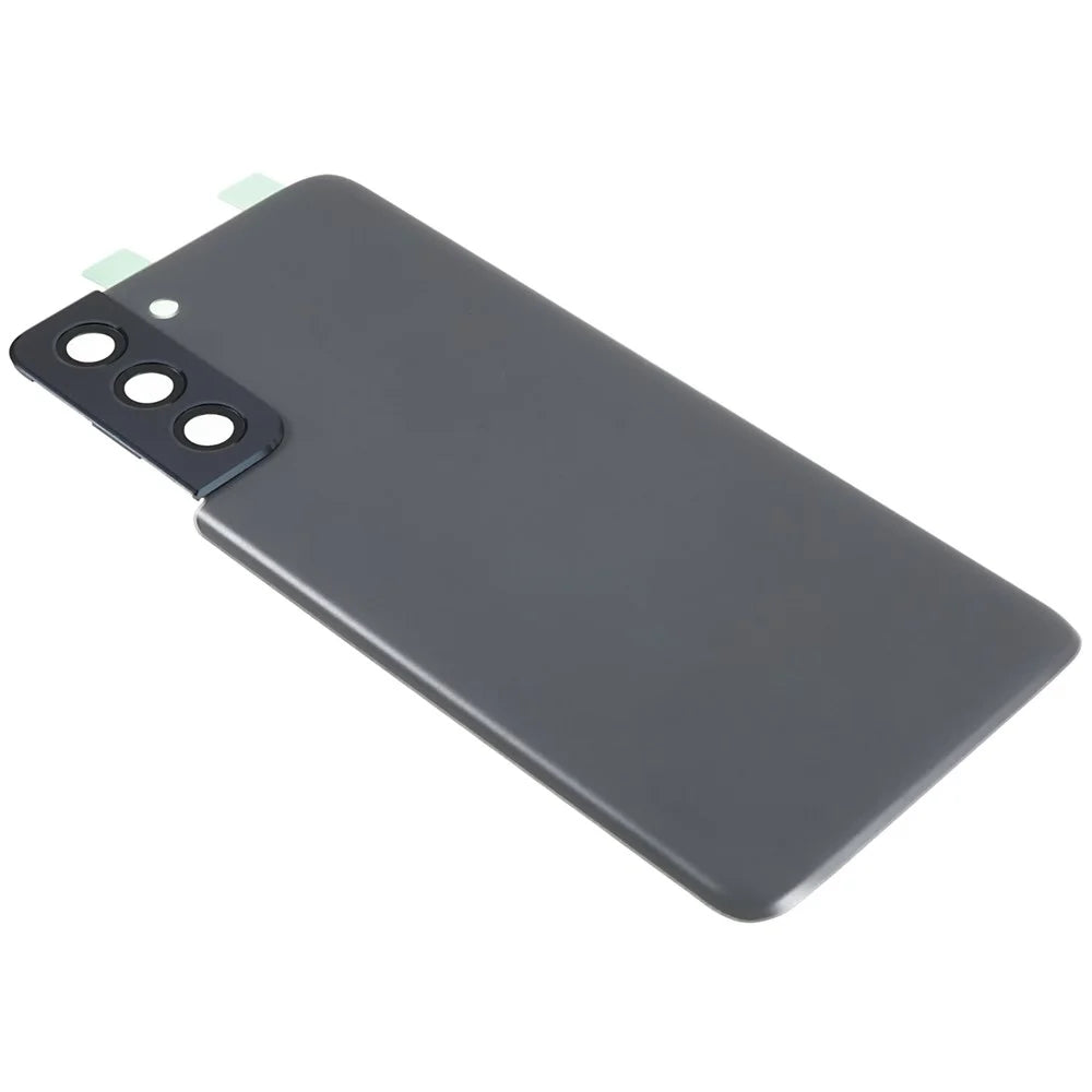 For Samsung Galaxy S21 5G G991 Battery Housing with Adhesive Sticker + Camera Lens Cover - Black - 4