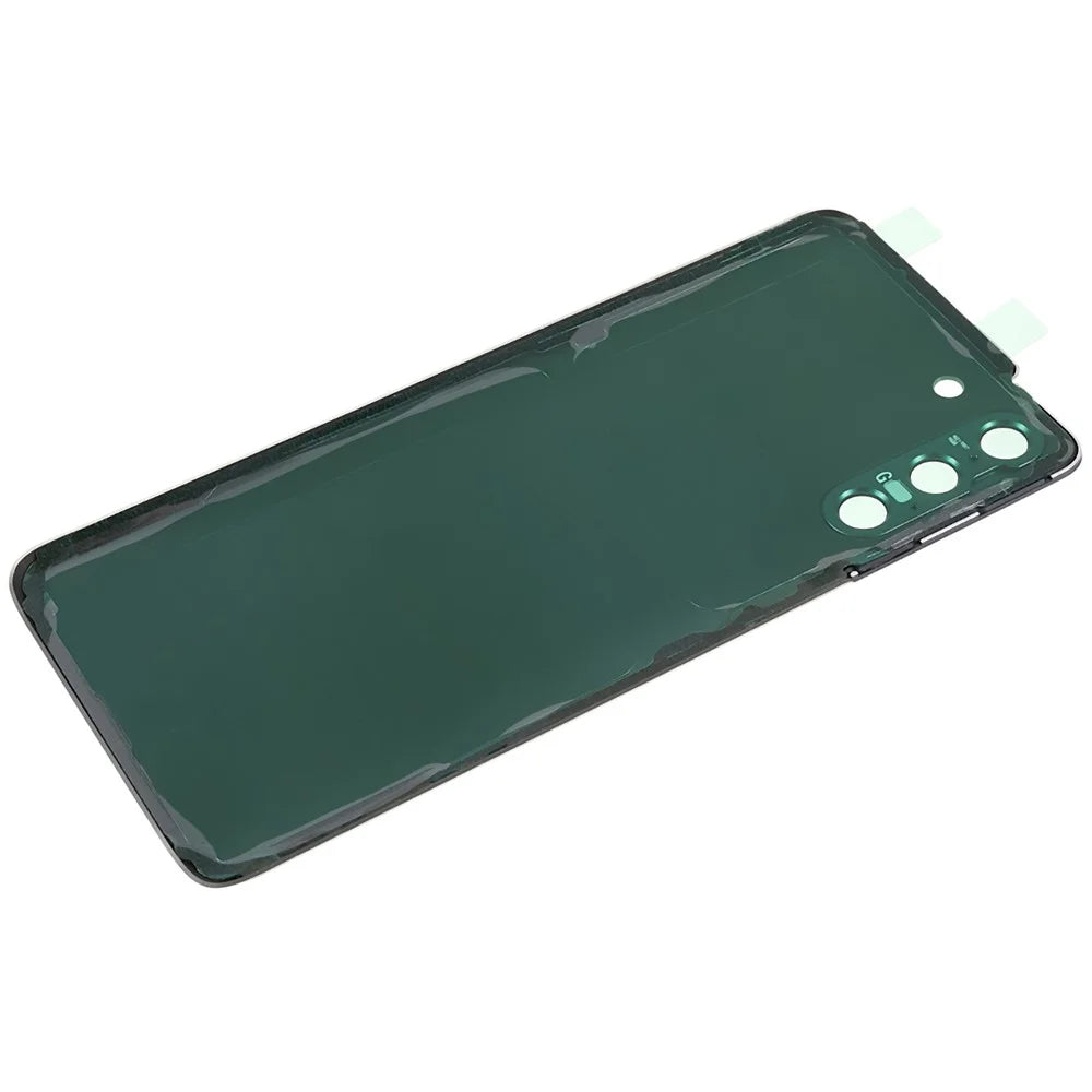 For Samsung Galaxy S21 5G G991 Battery Housing with Adhesive Sticker + Camera Lens Cover - Black - 6