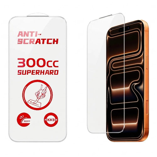 For iPhone 18 Pro Max / 17 Pro Max Full Screen Protector Electroplating Anti-fingerprint 0.4mm Tempered Glass Screen Film - Transparent - 1