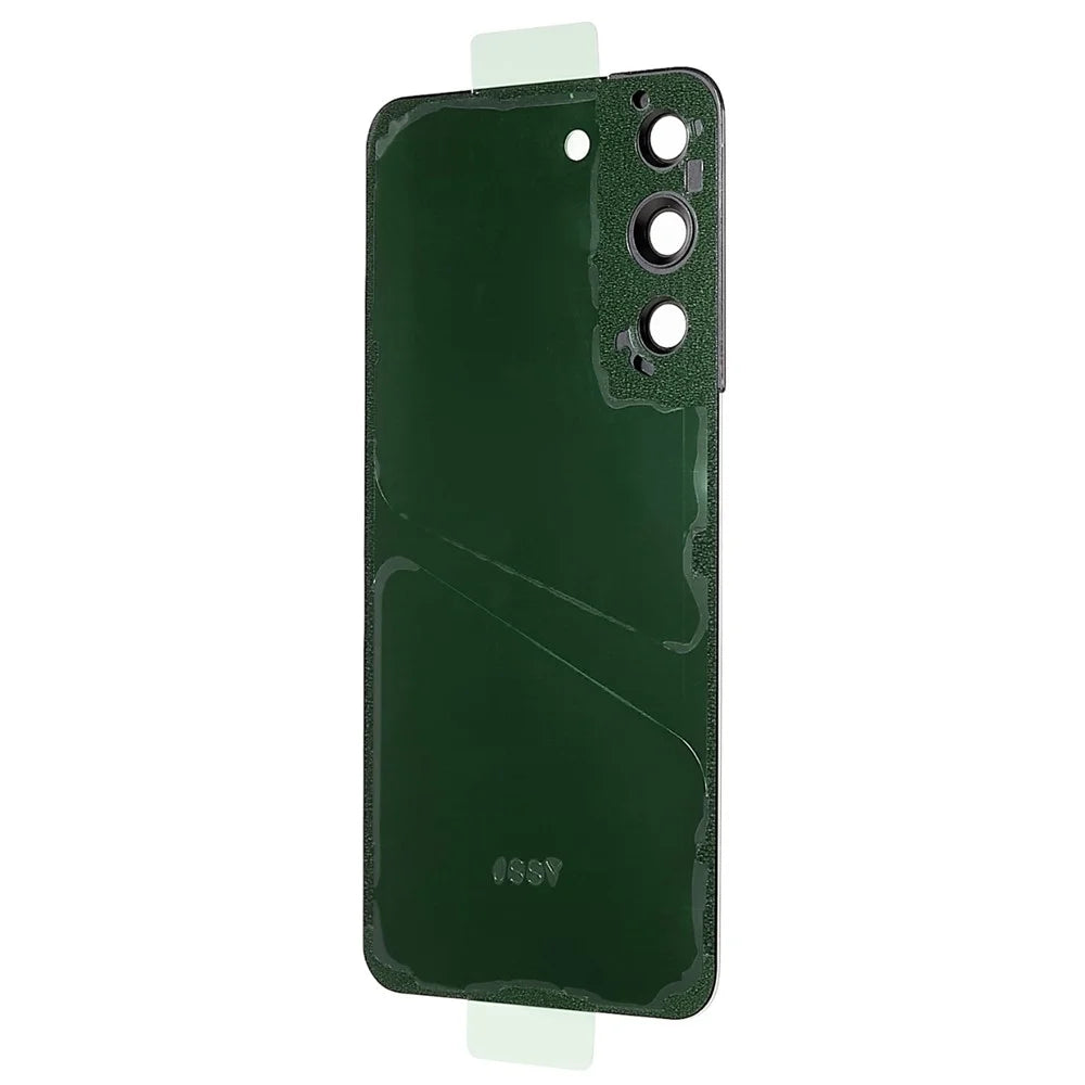 For Samsung Galaxy S22 5G S901 Battery Housing with Adhesive Sticker + Camera Lens Cover - Black - 3