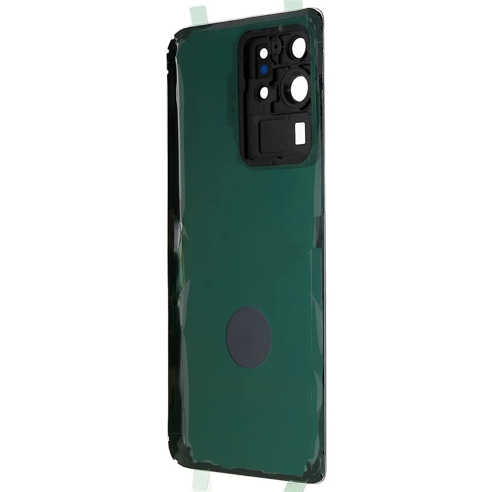 For Samsung Galaxy S20 Ultra 4G / 5G G988 Battery Housing with Adhesive Sticker + Camera Lens Cover - Grey - 3