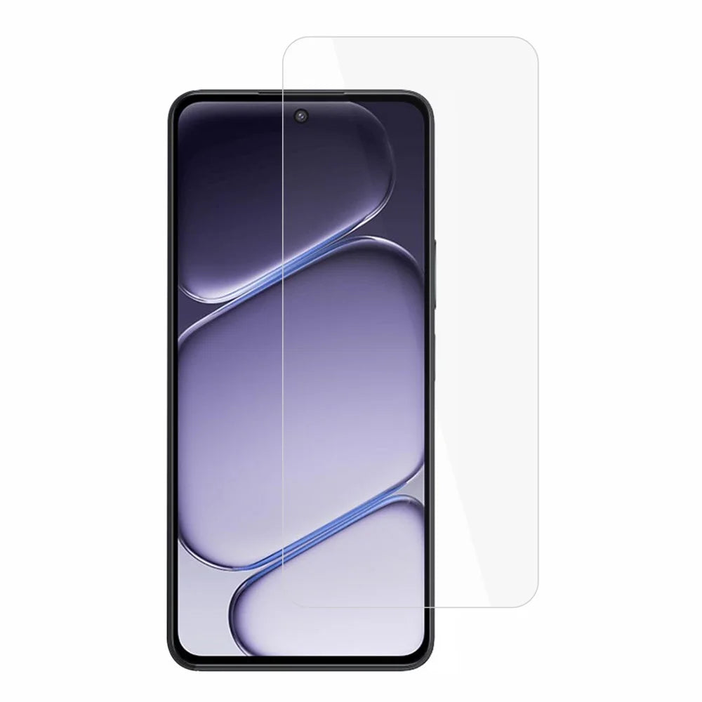For OnePlus Nord CE6 Lite 5G Screen Protector 2.5D High Aluminium-Silicon Glass Film Electroplated Coating (Not Complete Covering) - Transparent - 1