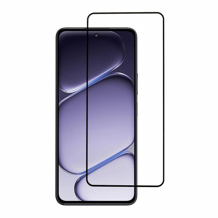 For OnePlus Nord CE6 Lite 5G Full Screen Protector Silk Printing Full Glue HD Clear Screen Film - Black - 1