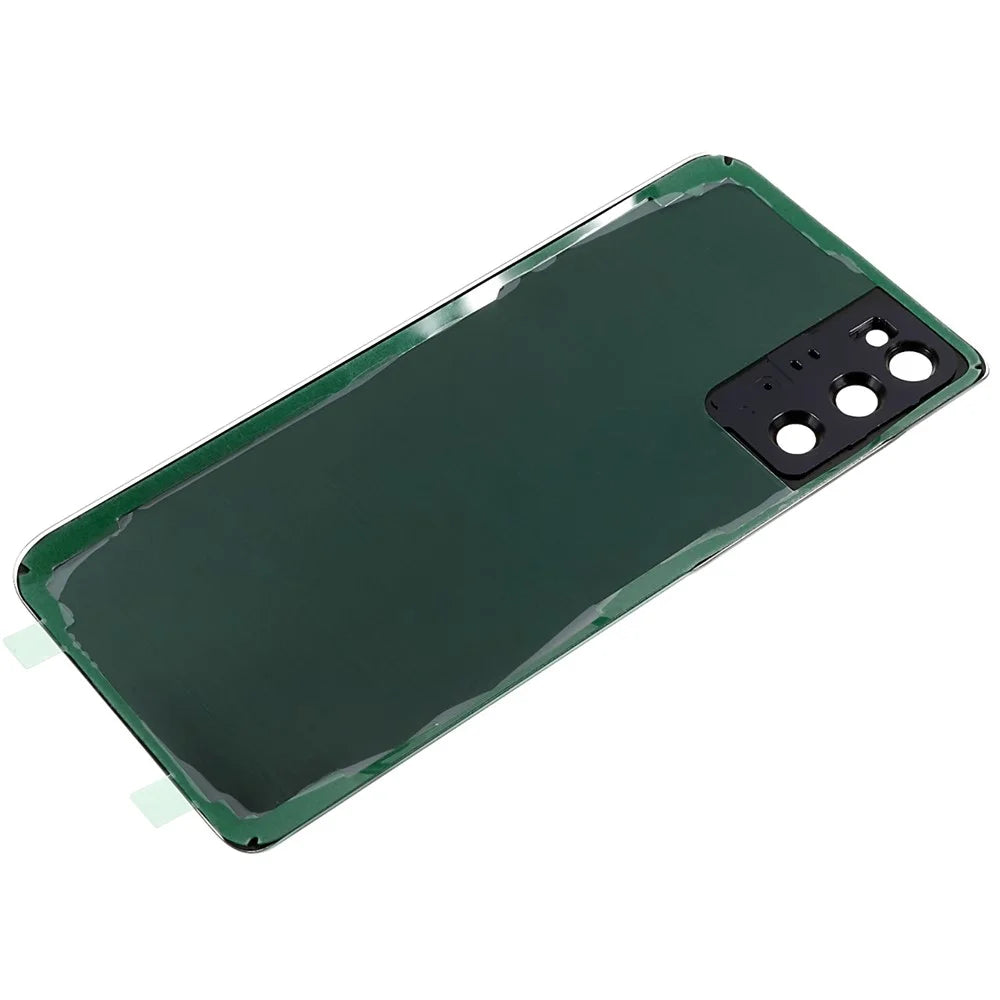 For Samsung Galaxy S20 4G G980 / S20 5G G981 Battery Housing with Adhesive Sticker + Camera Lens Cover - Black - 6