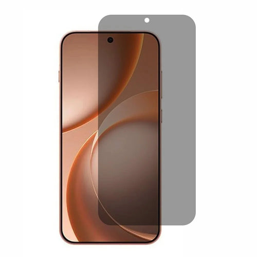 AMORUS For Oppo Find X9s 5G 2.5D Arc Edge Anti Spy Full Screen Protector High Aluminium-silicon Glass Film (Fingerprint Unlock) - 1