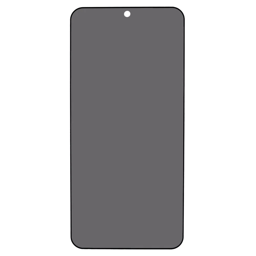 For Oppo Find X9s Pro 5G Anti-Spy Full Screen Protector Silk Printing Full Glue Privacy High Aluminium-silicon Glass Film (Fingerprint Unlock) - Black - 2
