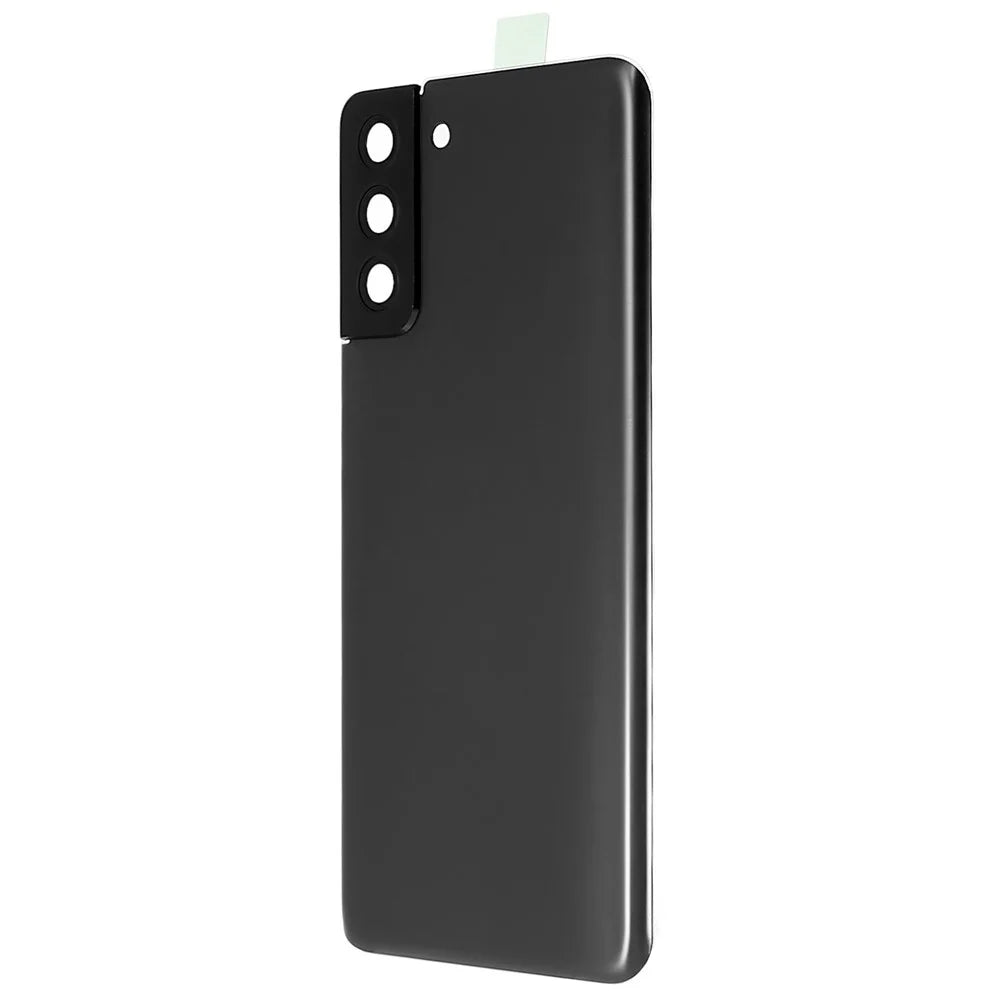 For Samsung Galaxy S21+ 5G G996 Battery Housing with Adhesive Sticker + Camera Lens Cover - Grey - 2