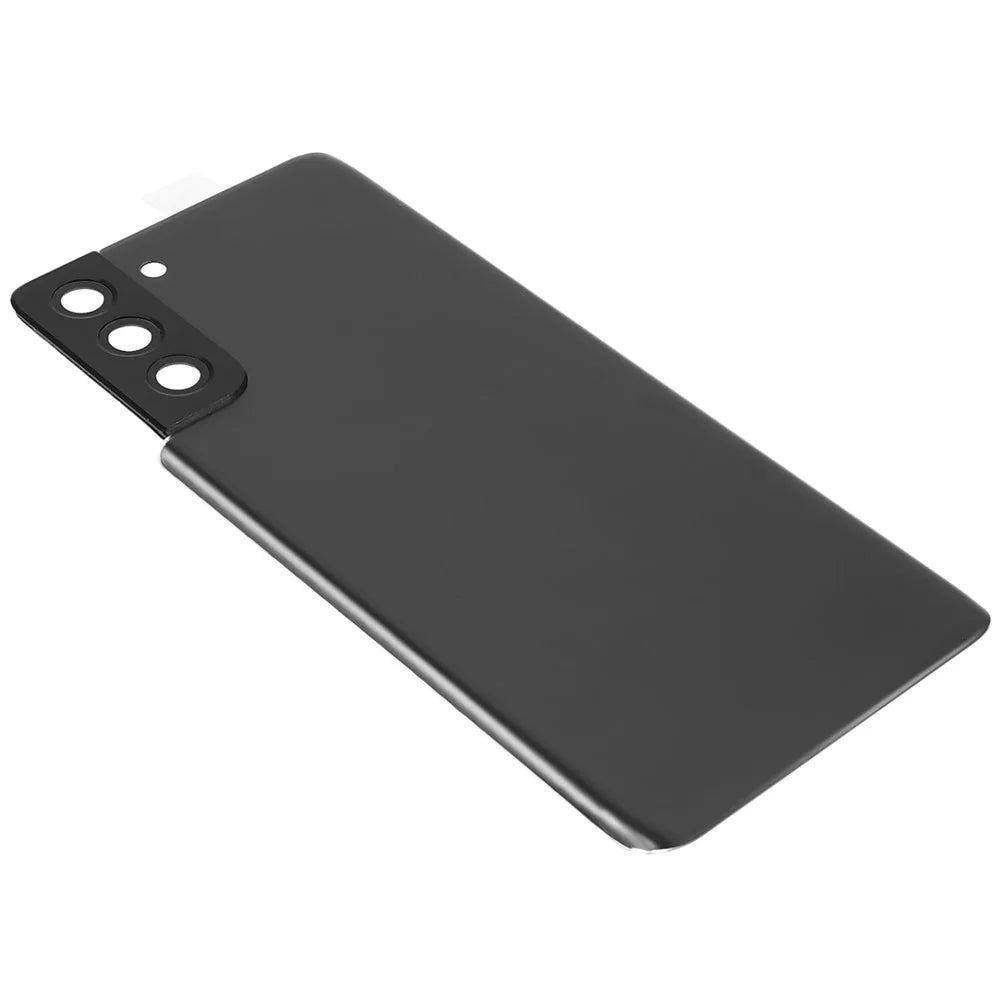 For Samsung Galaxy S21+ 5G G996 Battery Housing with Adhesive Sticker + Camera Lens Cover - Grey - 4