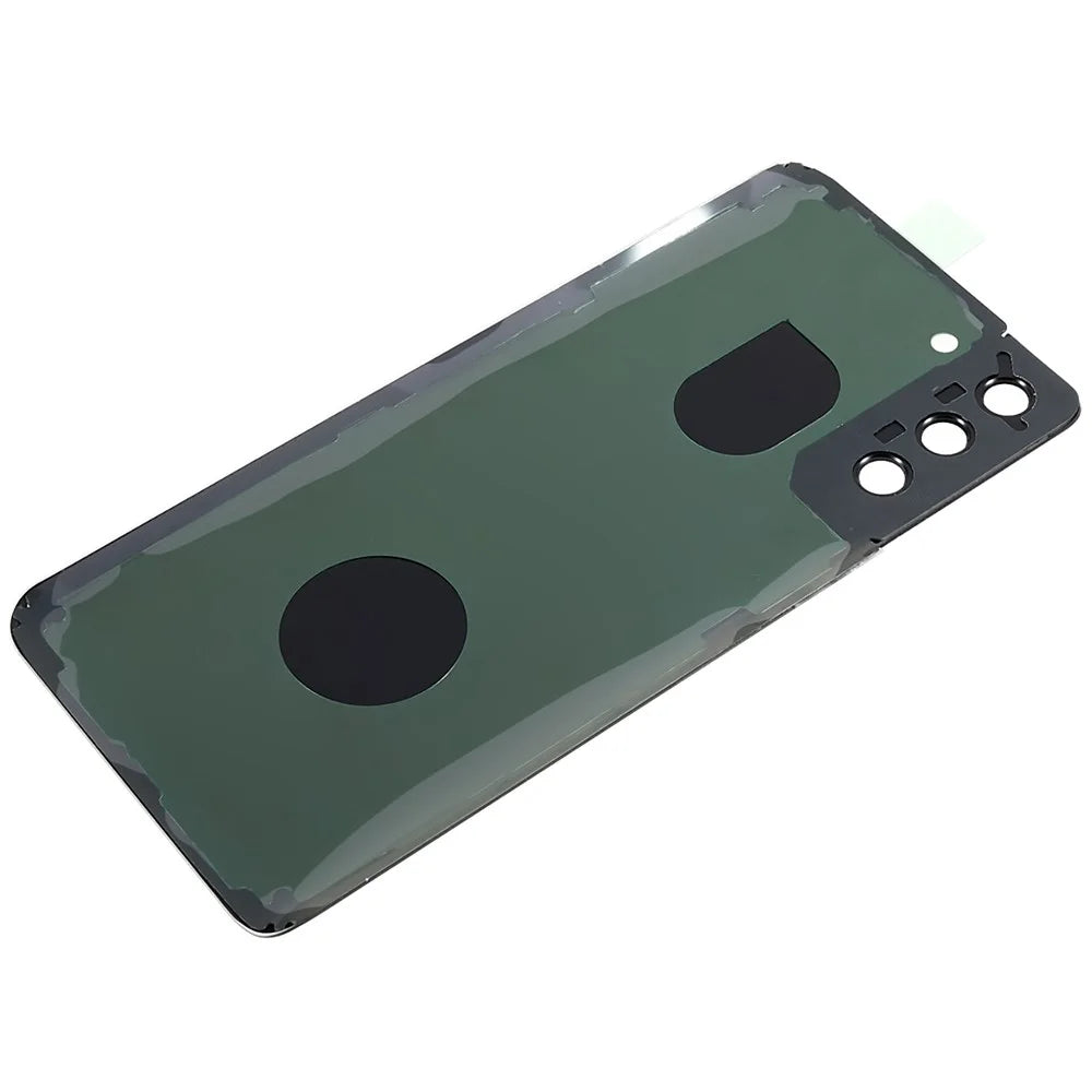For Samsung Galaxy S21+ 5G G996 Battery Housing with Adhesive Sticker + Camera Lens Cover - Grey - 6