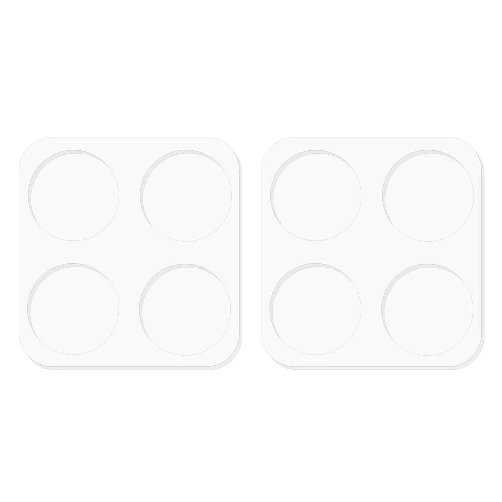 2Pcs For Motorola Edge 70 Pro 5G Full Coverage Camera Lens Protector 3D Arc Edge Anti-Scratch Tempered Glass Lens Film - Transparent - 2