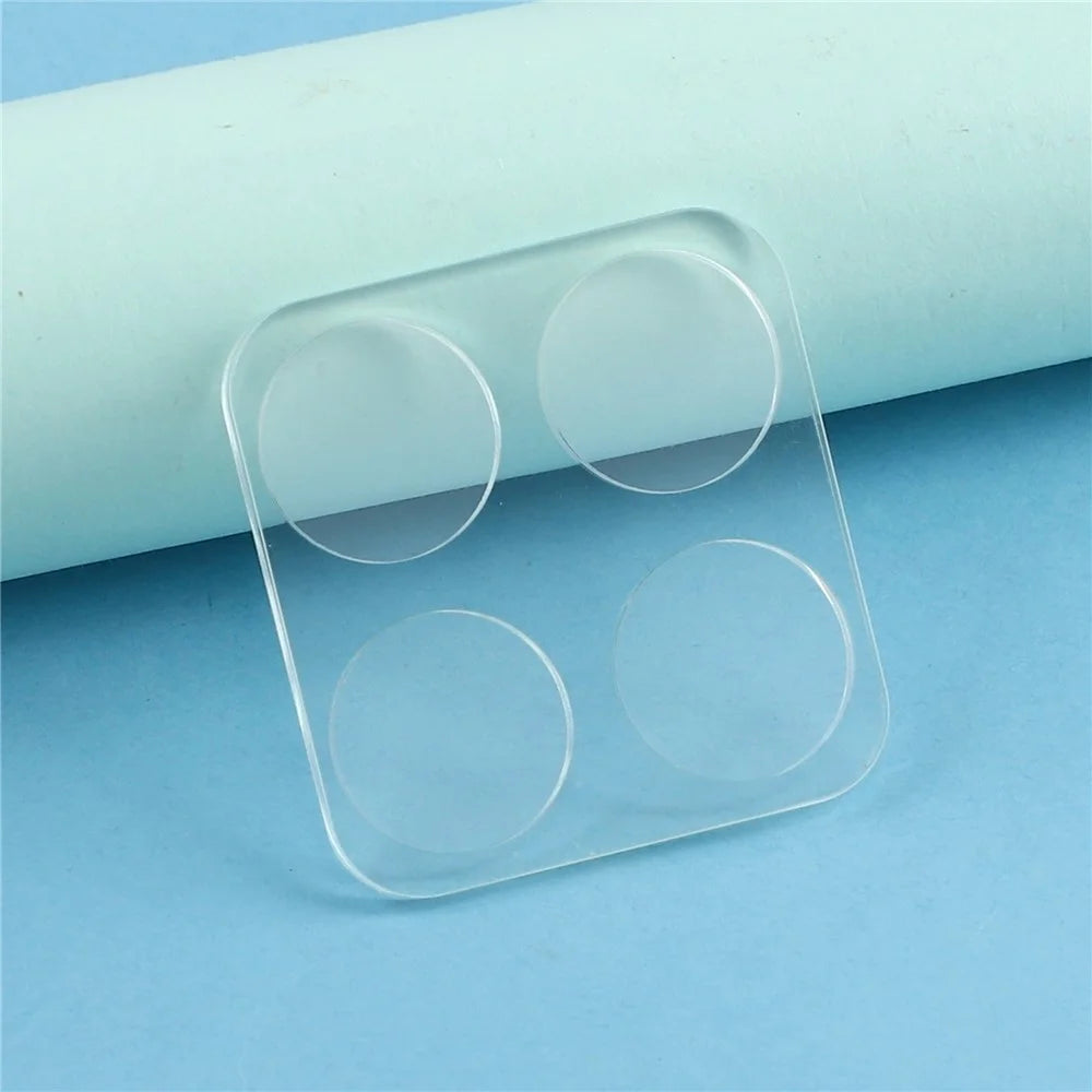 2Pcs For Motorola Edge 70 Pro 5G Full Coverage Camera Lens Protector 3D Arc Edge Anti-Scratch Tempered Glass Lens Film - Transparent - 4