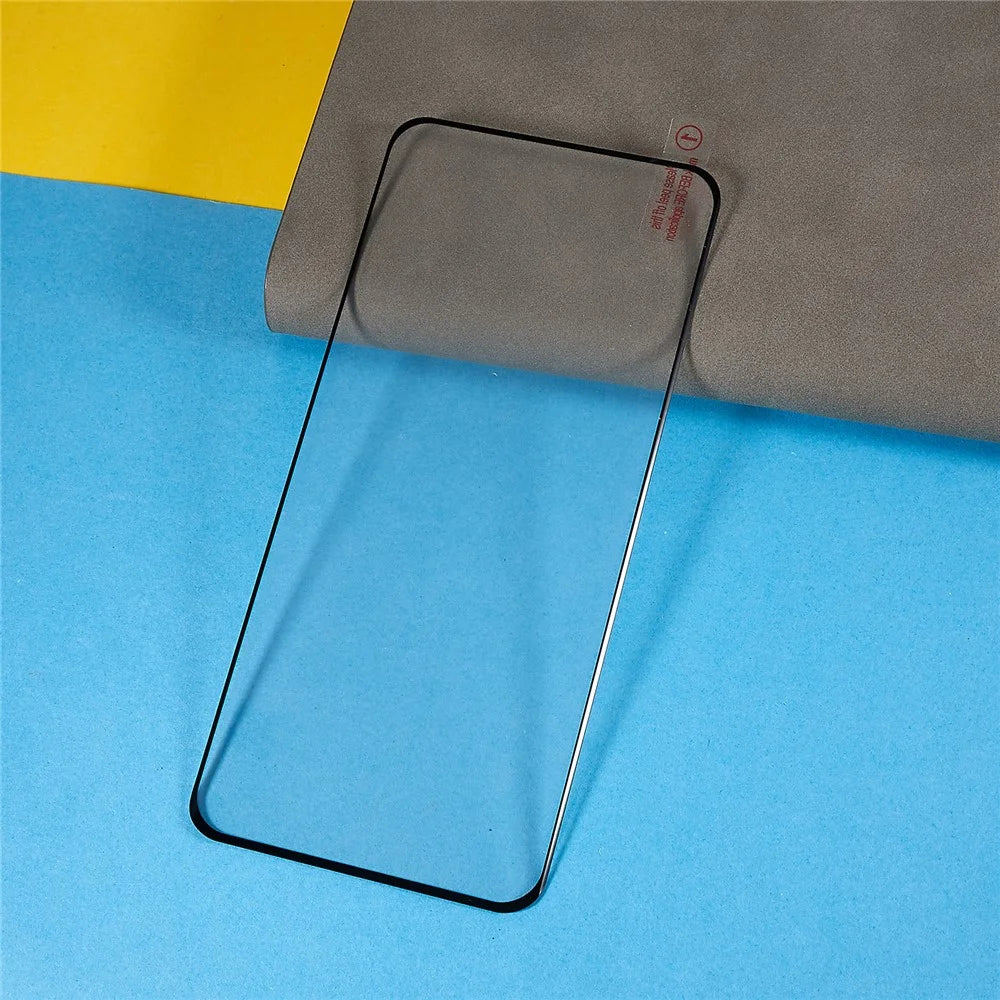 For Google Pixel 7 Pro 5G Full Glue Full Screen Silk Printing Screen Protector Tempered Glass Ultra Clear Screen Film, Black Edge - 3