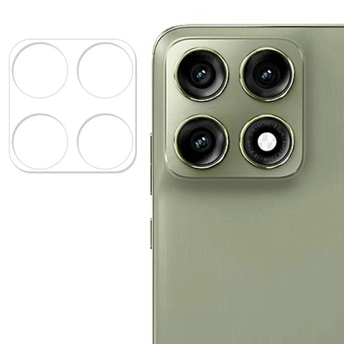 For Motorola Edge 70 Pro 5G Tempered Glass Camera Lens Protector Ultra Clear Anti-Scratch Full Coverage Lens Film - Transparent - 1