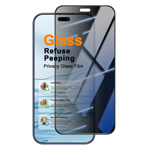 IMAK For Huawei Pura 90 Anti Peep Tempered Glass Screen Protector Full Coverage - Black - 2