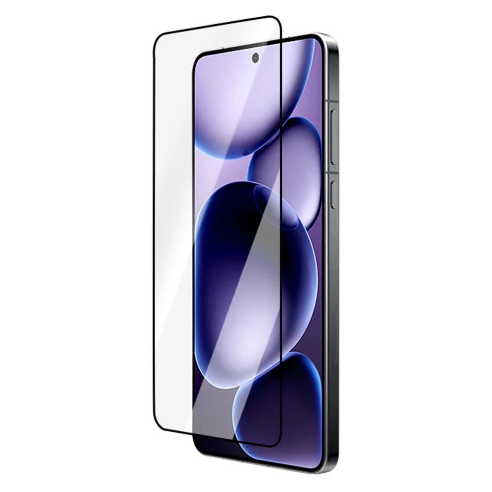 LEREACH 2Pcs For Oppo Find X8 Ultra 5G Tempered Glass Full Screen Protector Anti-Fingerprint Film with Dust-Free Installation Tool - Black - 3