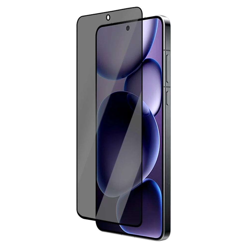 LEREACH For Oppo Find X8 Ultra 5G Privacy Tempered Glass Screen Protector 28° Anti-spy Full Cover Film - Black - 3