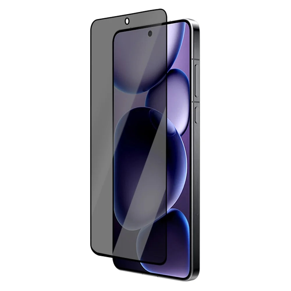 LEREACH 2Pcs For Oppo Find X8 Ultra 5G Privacy Tempered Glass Screen Protector 28° Anti-spy Full Cover Film - Black - 2