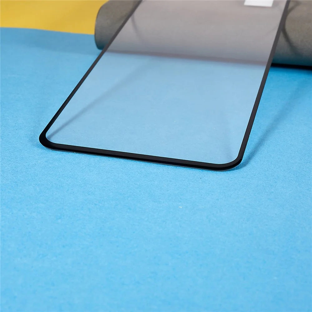 For Samsung Galaxy A14 5G / A14 4G Silk Printing Tempered Glass Screen Protector Full Glue Black Edge Anti-explosion Full Screen Film - 5