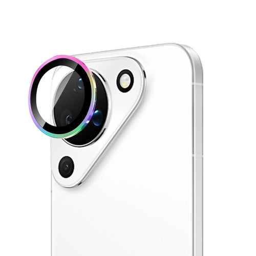 RURIHAI For Huawei Pura 90 Camera Lens Protector Tempered Glass Metal Ring Lens Film - Multi-color - 1