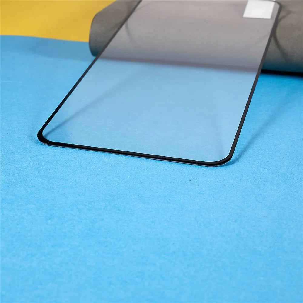 For Samsung Galaxy A54 5G Black Edge Silk Printing Tempered Glass HD Clear Full Glue Full Screen Protector - 5