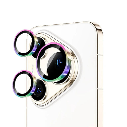 RURIHAI For Huawei Pura 90 Pro Max Camera Lens Protector Tempered Glass Metal Ring Lens Film - Multi-color - 1