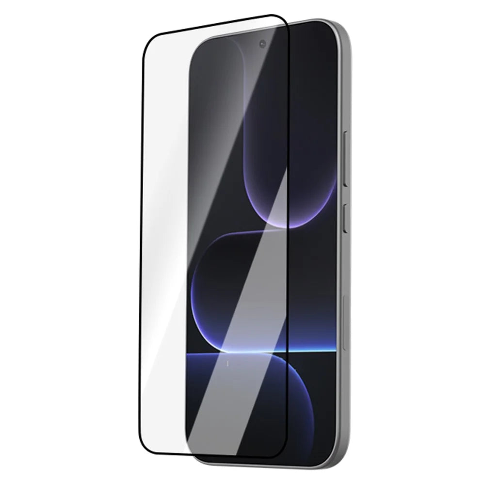 LEREACH Tempered Glass Full Screen Protector For Honor 600 5G / 600 Pro 5G / 500 Pro 5G Anti-Fingerprint Film with Dust-Free Installation Tool - Black - 3