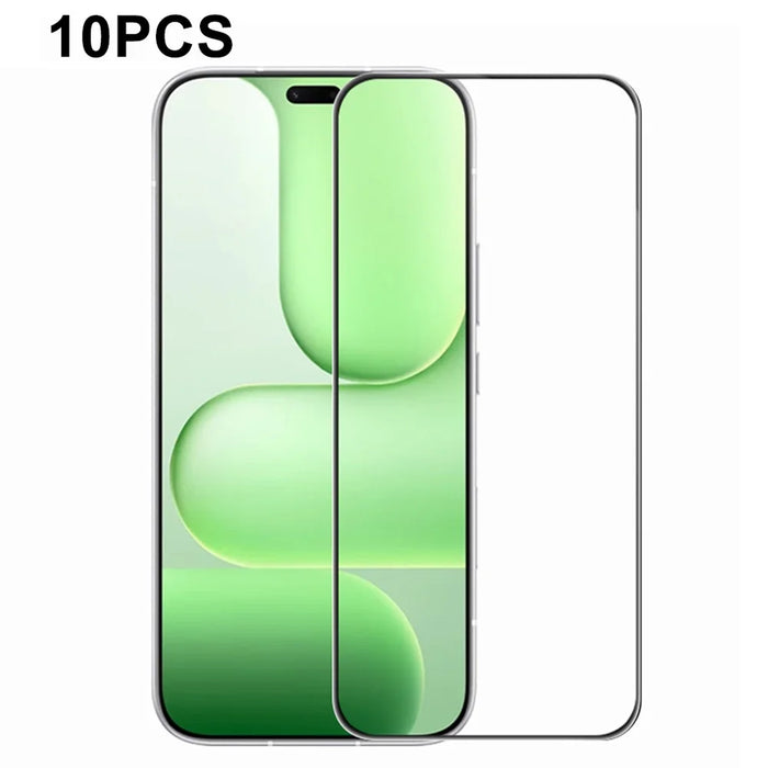 RURIHAI 10Pcs For Honor 600 Lite 5G High Aluminium-Silicon Glass Film Full Glue 0.26mm 2.5D Full Screen Protector - 1