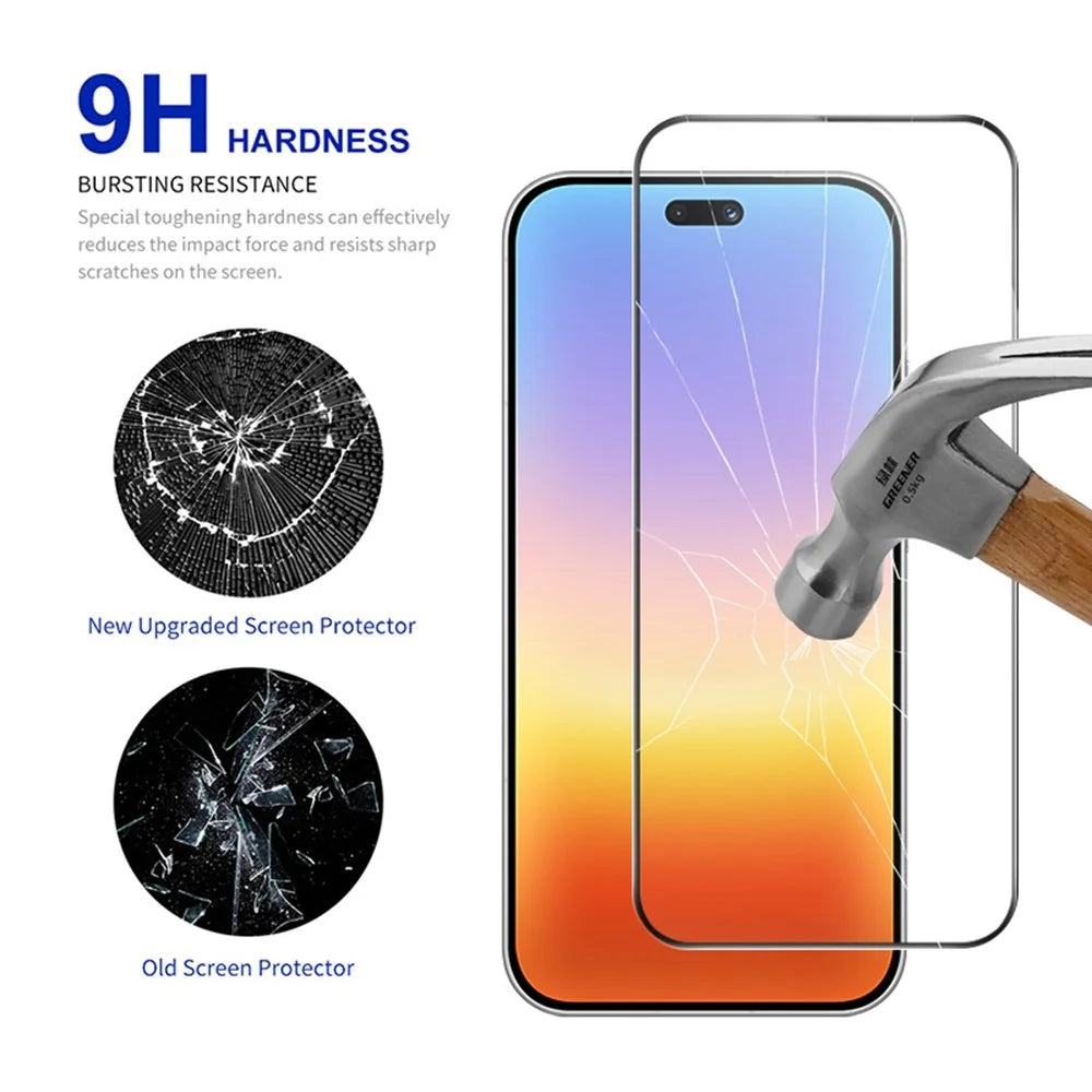 RURIHAI For Huawei Pura 90 Screen Protector High Aluminum-Silicon Glass Phone Screen Film - 3