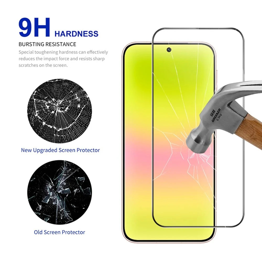 RURIHAI For Huawei Pura 90 Pro Screen Protector High Aluminum-Silicon Glass Phone Screen Film - 3