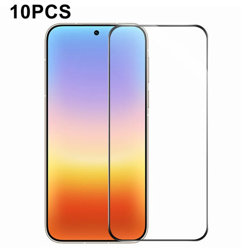 RURIHAI 10Pcs For Huawei Pura 90 Pro Max High Aluminium-Silicon Glass Film Full Glue 0.26mm 2.5D Full Screen Protector - 1