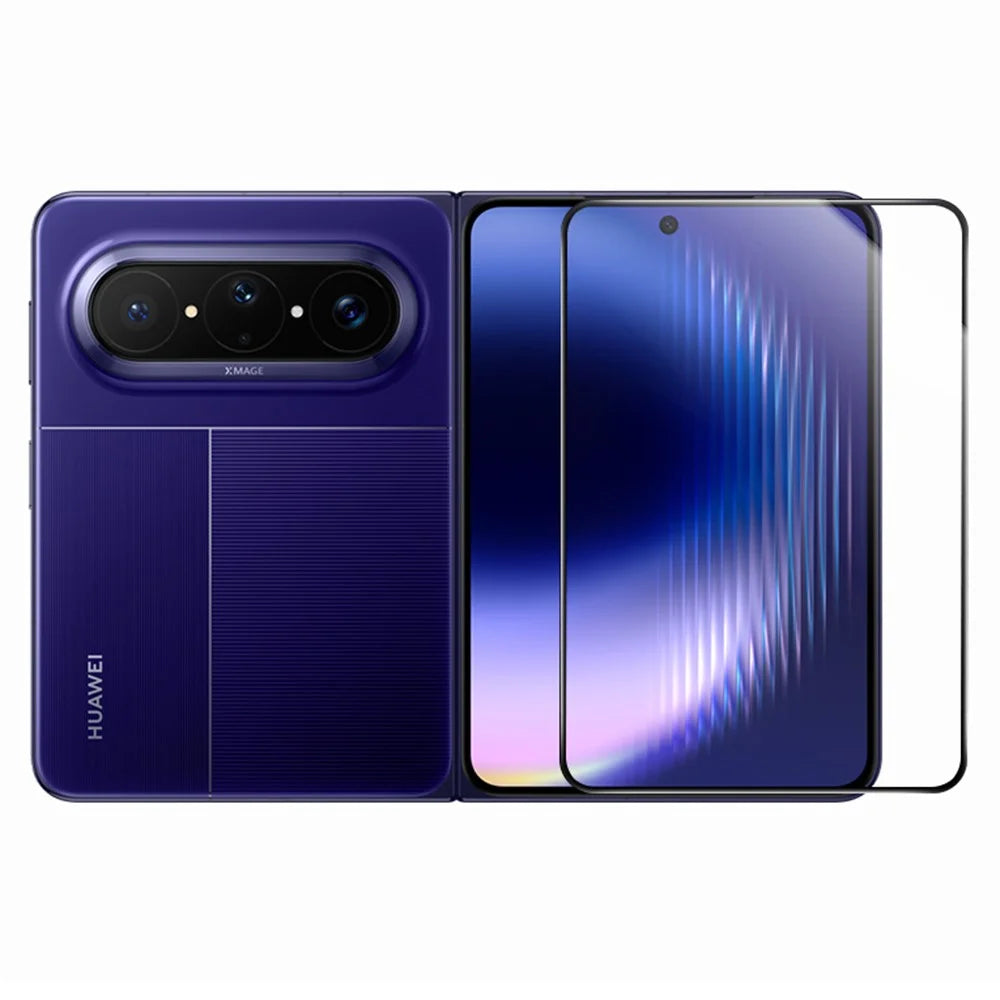 RURIHAI For Huawei Pura X Max Screen Protector High Aluminum-Silicon Glass Phone Screen Film - 1