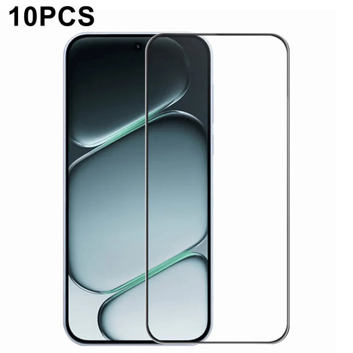 RURIHAI 10Pcs For OnePlus Nord CE6 5G High Aluminium-Silicon Glass Film Full Glue 0.26mm 2.5D Full Screen Protector - 1