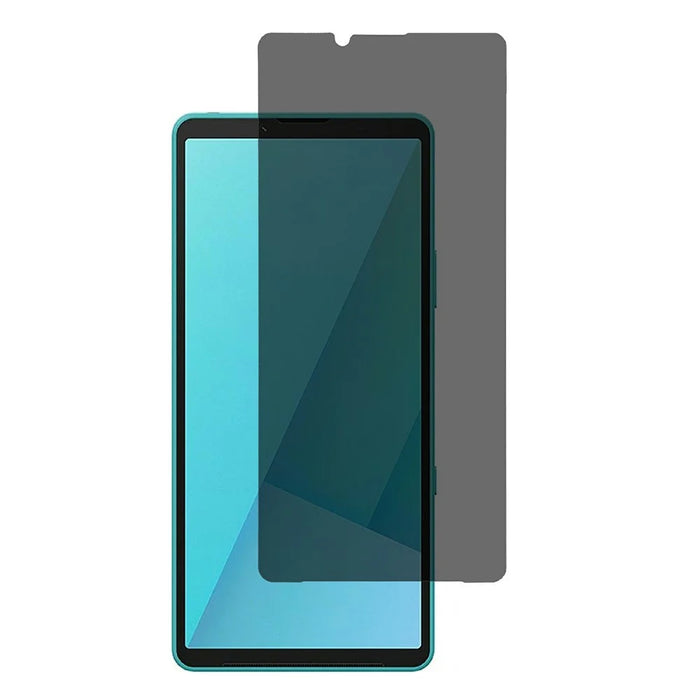 For Sony Xperia 1 VIII Tempered Glass 360° Anti-spy Full Coverage Screen Protector - Black - 1