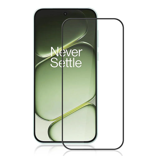 AMORUS Full Screen Protector For OnePlus Turbo 6 5G / Nord 6 5G / Nord CE6 5G Anti-Shatter Full Glue Tempered Glass Film - Black - 1