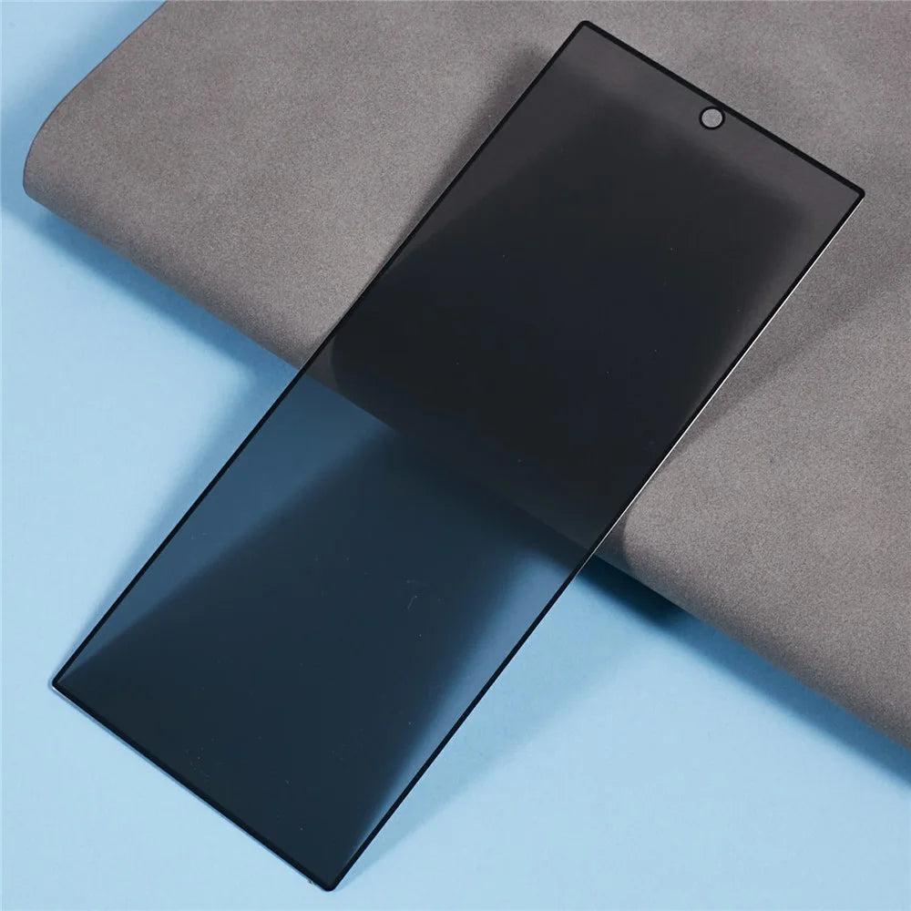 For Samsung Galaxy Z Fold8 Ultra Privacy Screen Protector Silk Printing Full Glue Tempered Glass Film (Outer Screen) - Black - 4