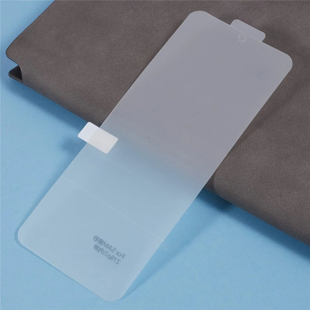 For Samsung Galaxy Z Flip8 Screen Protector TPU+PET Matte Anti-Fingerprint Inner Hydrogel Film - 5