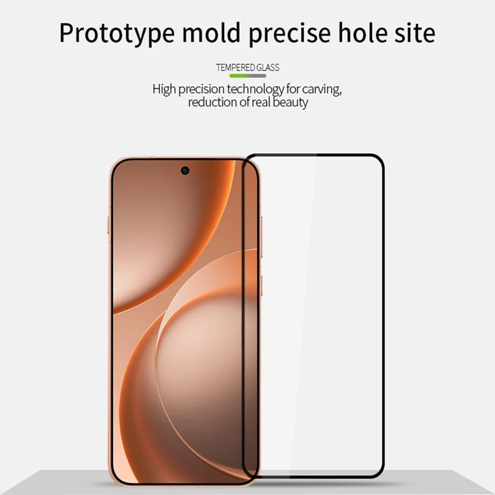 MOFI for Oppo Find X9 Ultra 5G Screen Protector 9H Full Glue Full Coverage High Aluminum-Silicon Glass Film - Black - 3