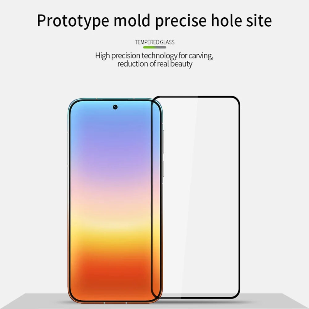 MOFI for Huawei Pura 90 Pro Max Screen Protector 9H Full Glue Full Coverage High Aluminum-Silicon Glass Film -  Black - 3