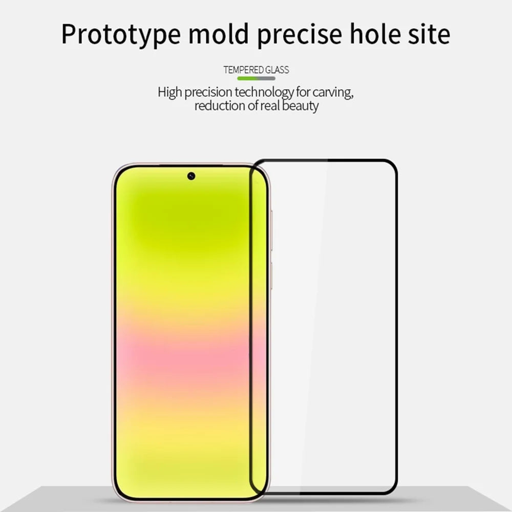MOFI for Huawei Pura 90 Pro Screen Protector 9H Full Glue Full Coverage High Aluminum-Silicon Glass Film -  Black - 3