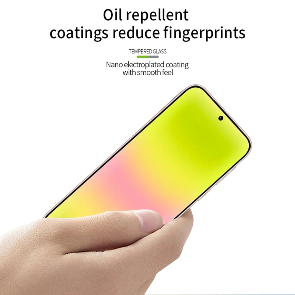 MOFI for Huawei Pura 90 Pro Screen Protector 9H Full Glue Full Coverage High Aluminum-Silicon Glass Film -  Black - 4