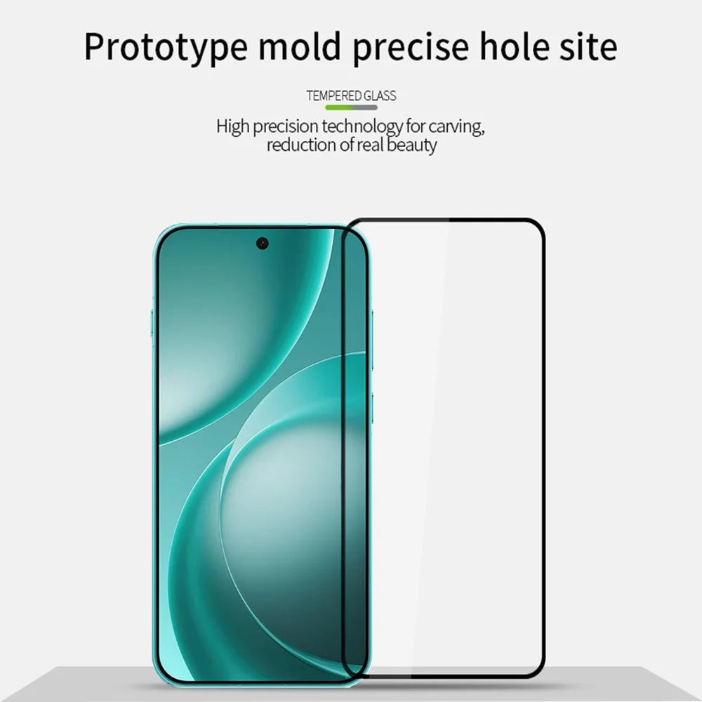 PINWUYO for Oppo Find X9s Pro 5G Tempered Glass Film  JK Series-2 9H Full Glue Full Screen Protector - Black - 3